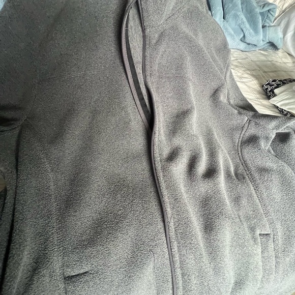 Gray Zip-Up Jacket - Picture 2 of 3